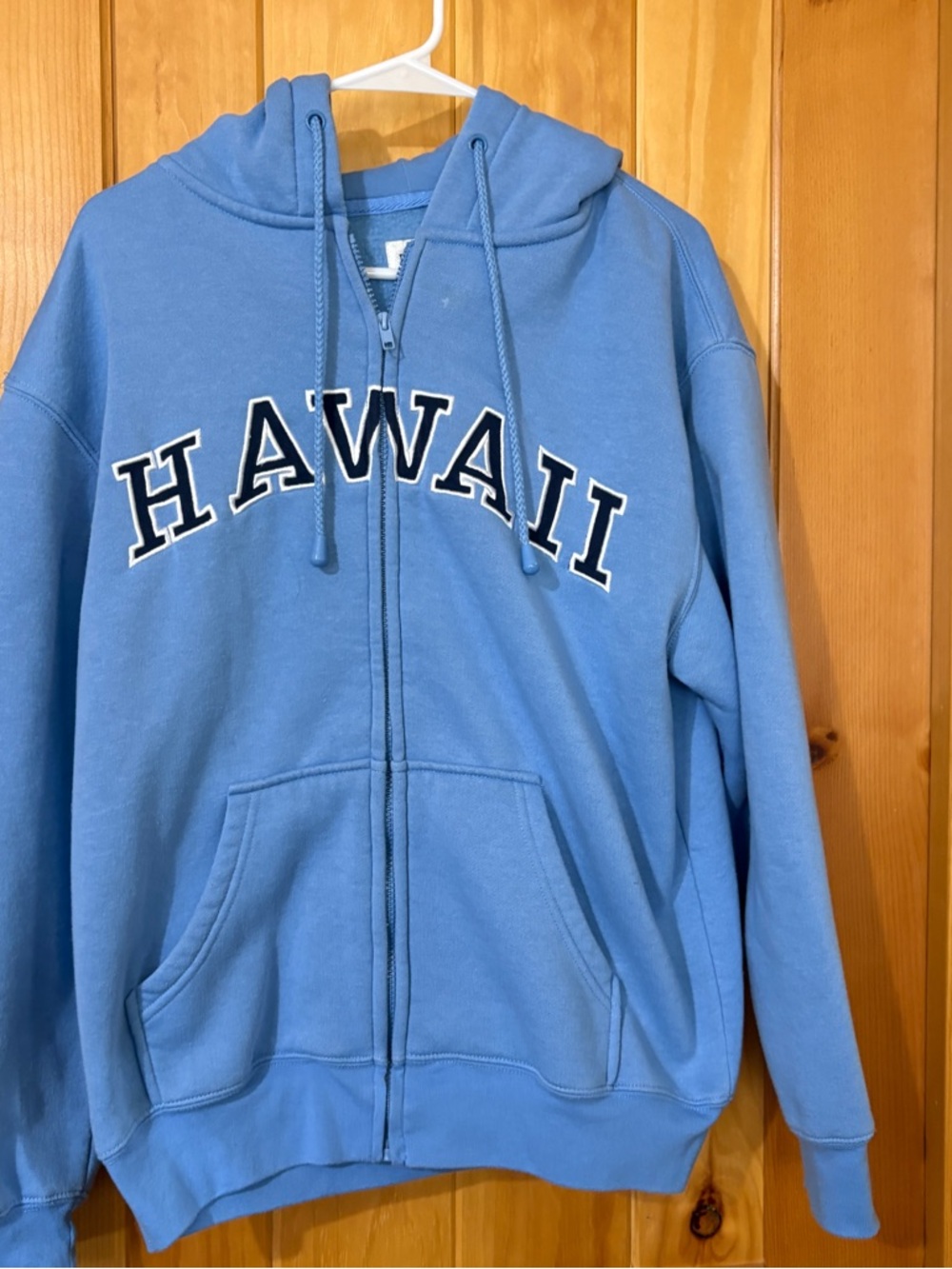Blue Hawaii Hoodie Size M